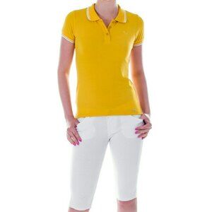 Polo Shirt, Mia Mia Girl Junior, Yellow